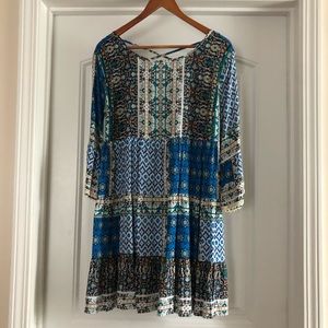 Multi-colored tunic